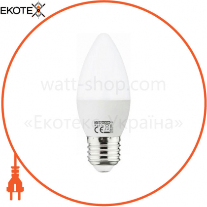 Лампа свеча SMD LED 6W 6400K E27 480Lm 175-250V/10/100