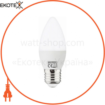Лампа свеча SMD LED 6W 3000K E27 480Lm 175-250V/10/100