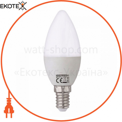 Лампа свічка SMD LED 8W 3000K E27 800Lm 175-250V /10/100