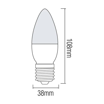 Світлодіодна лампа ULTRA-8 8W E27 4200К, Horoz Electric, 001-003-0008-061