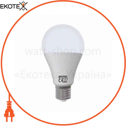 Лампа Стандартна SMD LED 18W 6400K E27 1600Lm 175-250V/10/100