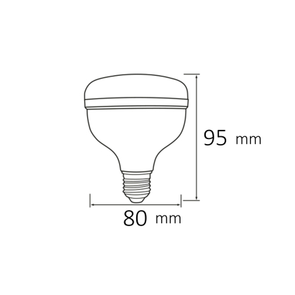 Світлодіодна лампа CRYSTAL-20 20W E27 6400K, Horoz Electric, 001-016-1020-010