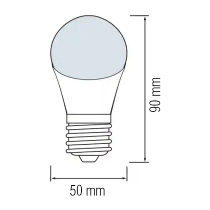 Світлодіодна лампа SPECTRA 3W E27 6400K, Horoz Electric, 001-017-0003-050
