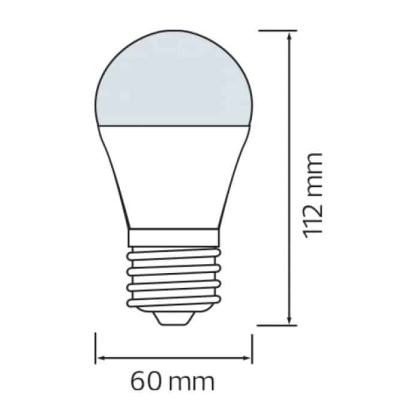 Світлодіодна лампа EXPERT-10 10W E27 4200К дімеруюча, Horoz Electric, 001-021-0010-061