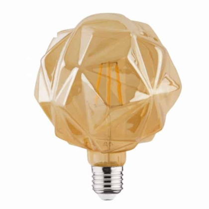 Світлодіодна лампа Filament RUSTIC CRYSTAL-6 6W E27, Horoz Electric, 001-036-0006-010