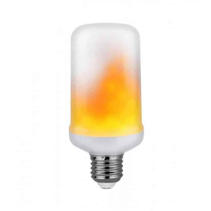 Світлодіодна лампа з ефектом полум’я FIREFLUX 5W E27, Horoz Electric, 001-048-0005-010