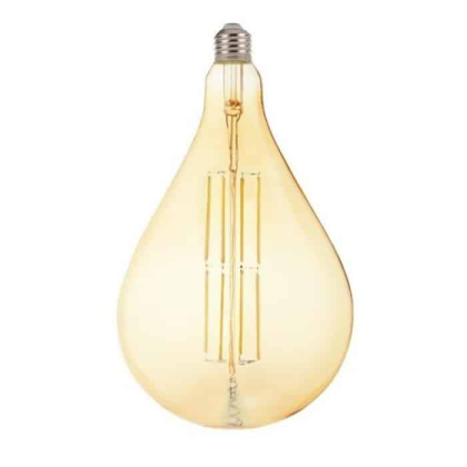 Світлодіодна лампа Filament TOLEDO 8W Е27 Янтар, Horoz Electric, 001-049-0008-010