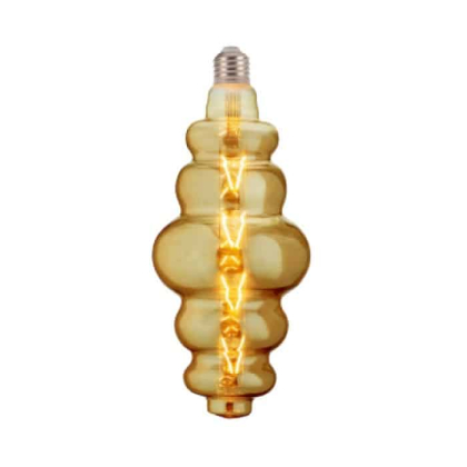 Cвітлодіодна лампа Filament ORIGAMI 8W Е27 Янтар, Horoz Electric, 001-053-0008-010