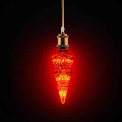 Світлодіодна лампа PINE 2W червона, Horoz Electric, 001-059-0002-020