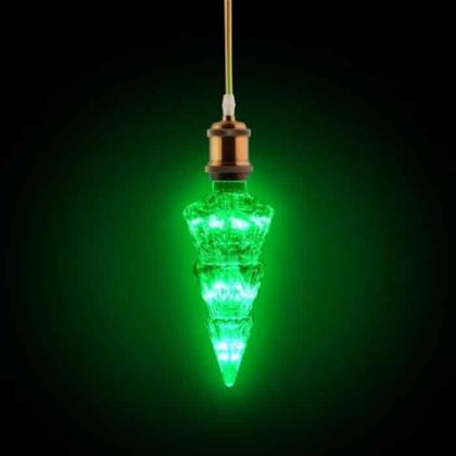 Світлодіодна лампа PINE 2W зелена, Horoz Electric, 001-059-0002-040