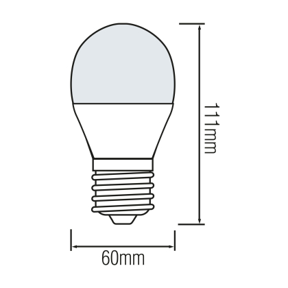 Cвітлодіодна лампа METRO-2 10W E27 4200К, Horoz Electric, 001-060-2448-030