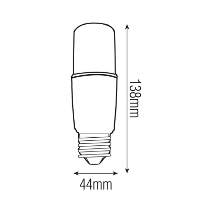 Світлодіодна лампа FOX-12 12W E27 6400К, Horoz Electric, 001-069-0012-010