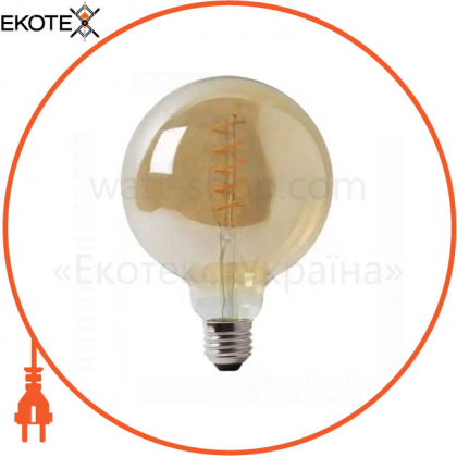 Лампа філамент LED Глоб-S 6W Е27 2000К 550Lm 220-240V/50