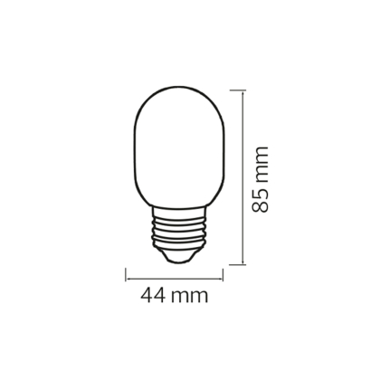 Світлодіодна лампа COMFORT 2W E27, Horoz Electric, 001-087-0002-050