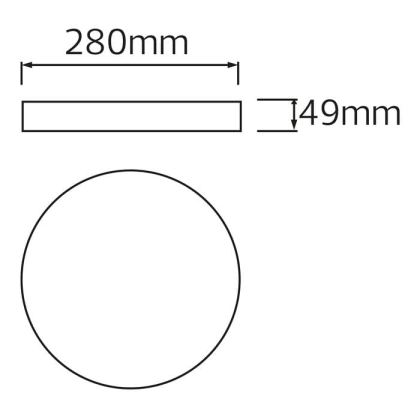 Світлодіодний світильник ANDREA-20 20W 6400К білий, Horoz Electric, 016-066-0020-010