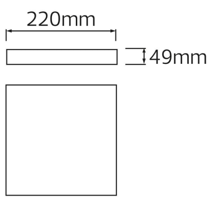 Світлодіодний світильник ANDREA/S-15 15W 6400К білий, Horoz Electric, 016-067-0015-010