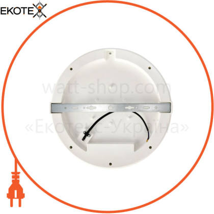 Світильник накладний LED 30W 6400K 2700Lm 170-265V d-300*h55мм IP65 білий кругл./1/10