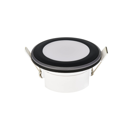 Світлодіодний світильник вбудований LED PARKER-5 5W  4200K чорний, Horoz Electric, 016-071-0005-020