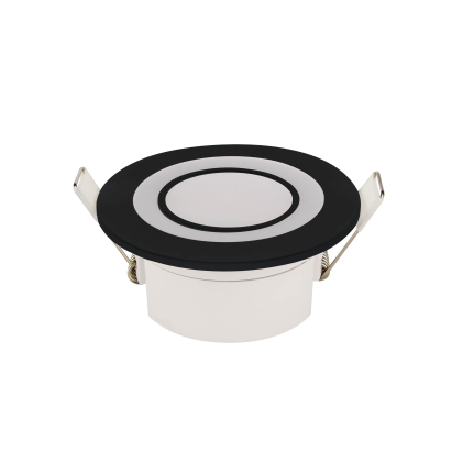 Світлодіодний світильник вбудований LED CARTER-5 5W 4200K чорний, Horoz Electric, 016-072-0005-020