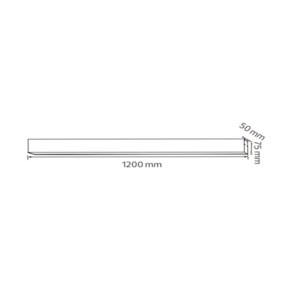 Світлодіодна люстра AVENUE 3 CCT-40 40W чорна, Horoz Electric, 019-066-1040-020