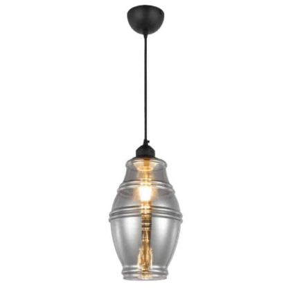 Світильник підвісний ELEMENT-1 титановий, Horoz Electric, 021-015-0001-010