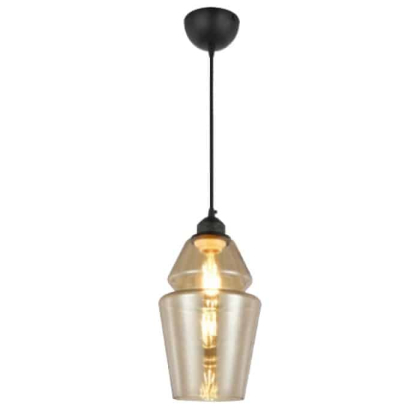 Світильник підвісний SPARK-1 янтарний, Horoz Electric, 021-016-0001-020