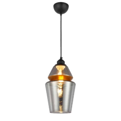Світильник підвісний SPARK-2 титановий+мідь, Horoz Electric, 021-016-0002-010