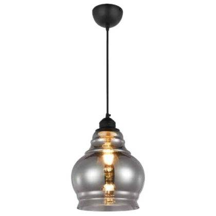 Світильник підвісний RONDO титановий, Horoz Electric, 021-018-0001-010