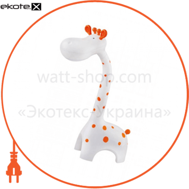 Horoz Electric 049-026-0006-010 настольная лампа led 6w 3000-6000k 350lm 100-240v жираф белый