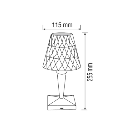 Світильник настільний LED INTER-3CCT 1W, Horoz Electric, 050-004-0001-010