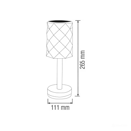 Світильник настільний LED WANDA-3CCT 1W, Horoz Electric, 050-005-0001-010