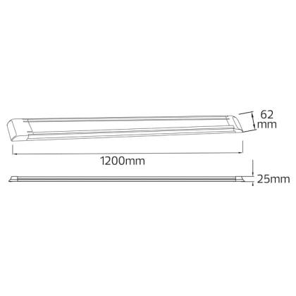 Світлодіодний світильник GAMA-60 60W 6400K, Horoz Electric, 052-006-0120-010
