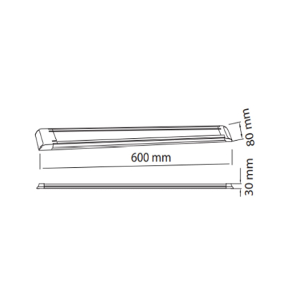 Світлодіодний світильник GAMA-30X 30W 6400K, Horoz Electric, 052-006-2060-020