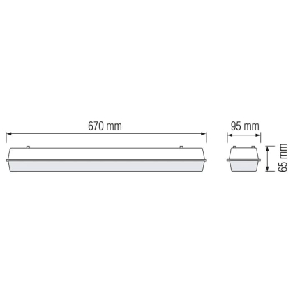 Корпус PROFIX-60D, Horoz Electric, 057-001-2060-010
