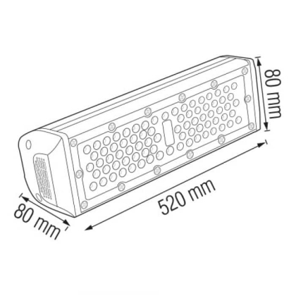Світильник промисловий вологозахищений підвісний ZEUGMA-100, Horoz Electric, 063-005-0100-010