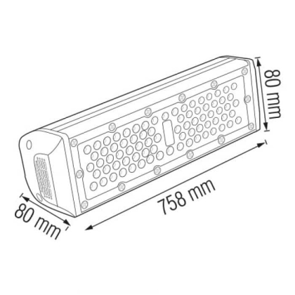 Світильник промисловий вологозахищений підвісний ZEUGMA-150, Horoz Electric, 063-005-0150-010
