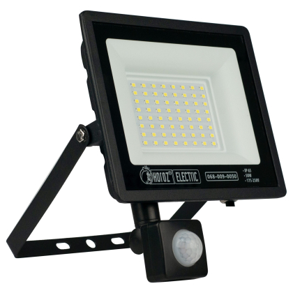 Прожектор світлодіодний з датчиком PARS/S-50 50W 6400K, Horoz Electric, 068-009-0050-010
