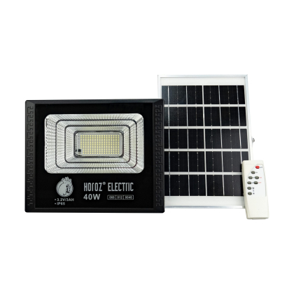 Прожектор світлодіодний з сонячною панеллю TIGER-40 40W 6400K, Horoz Electric, 068-012-0040-010