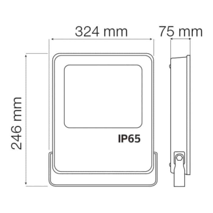 Прожектор світлодіодний LION-100 100W 6400K, Horoz Electric, 068-013-0100-010