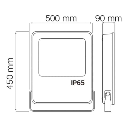 Прожектор світлодіодний LION-300 300W 6400K, Horoz Electric, 068-013-0300-011