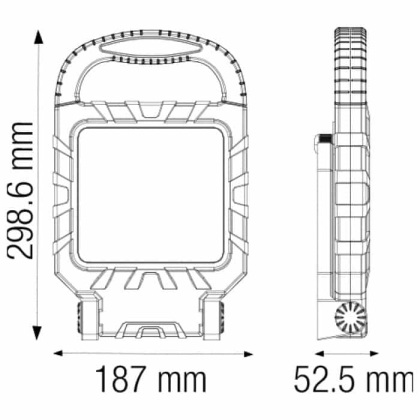 Прожектор світлодіодний PROPORT-45 45W, Horoz Electric, 068-015-0045-010