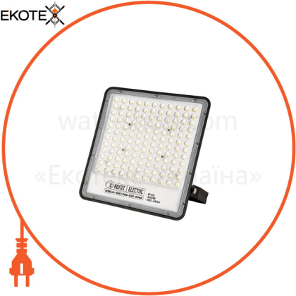 Прожектор SMD LED 300W 6400K 30000Lm 100 265V IP65 ЧЕРНЫЙ/1/10