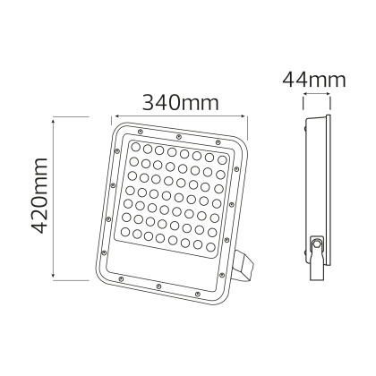 Прожектор світлодіодний FELIS-300 300W 6400К, Horoz Electric, 068-026-0300-020