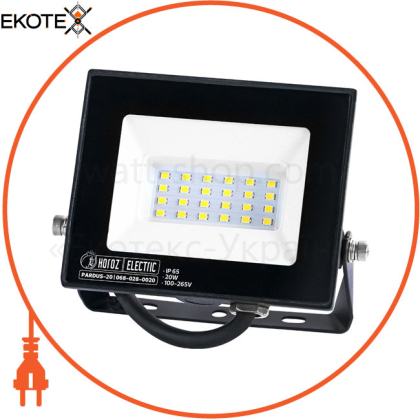 Прожектор SMD LED 20W 6400K 1800Lm 100