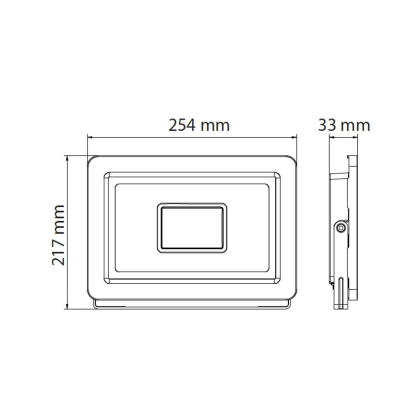 Прожектор світлодіодний PARDUS-100 100W 6400K, Horoz Electric, 068-028-0100-010