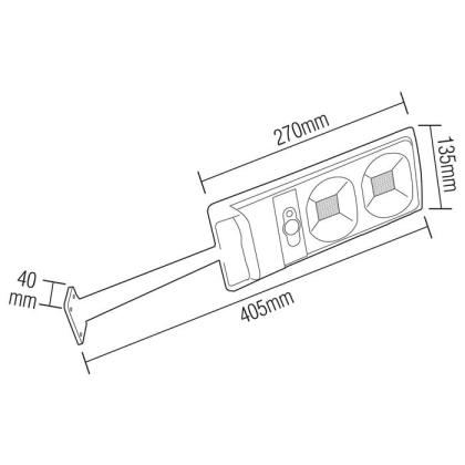 Світлодіодний світильник вуличний COMPACT-10, Horoz Electric, 074-010-0010-020