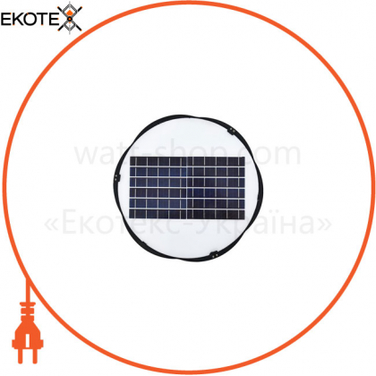Світильник консольний з д/р. на сонячній панелі LED 150W 6400K ІР65 1400Lm 3м. 30м²/1/5