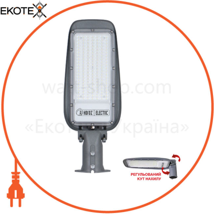 Светильник консольный поворот. SMD LED 100W 6400K 11700Lm 100-265V IP65 483x186мм. d-60/10