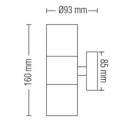 Світильник садово-парковий MANOLYA-2 без лампи, Horoz Electric, 075-008-0002-011