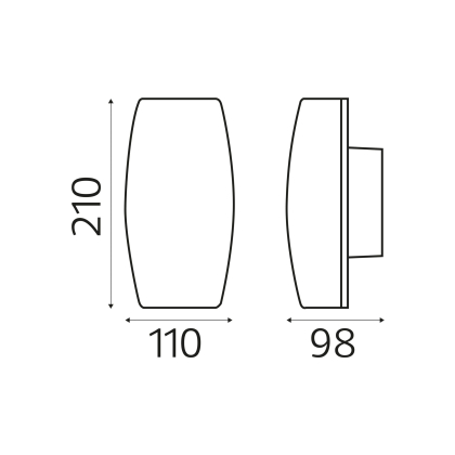 Світильник садово-парковий OPERA-10 10W 4200 K, Horoz Electric, 076-057-0010-010